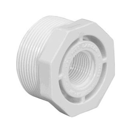 Threaded Reducer Bushing, 2.0 In. MIPT (Male Thread) x 1.5 In. FIPT (Female Thread) (439251)