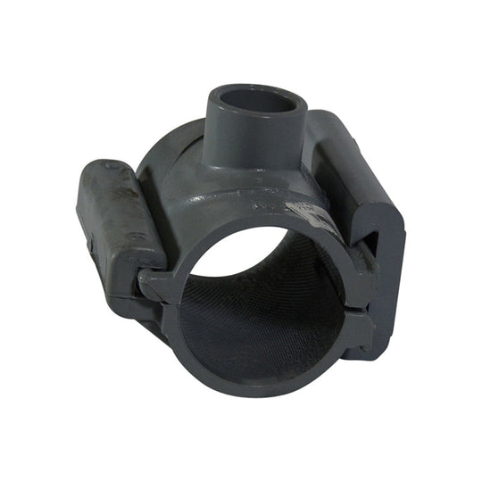 National Diversified Sales Saddle, 1-1/2" Compression x FIPT Gray PVC 41FS Series Rigid - 443015