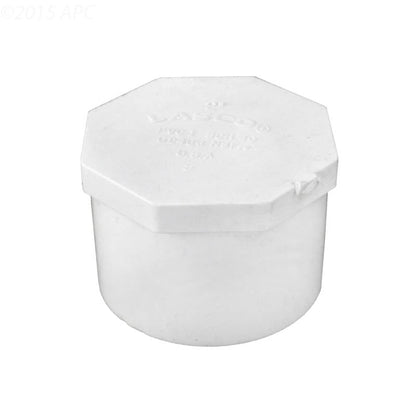 Westlake Pipe & Fittings Plug, 2" Spigot White PVC Schedule 40 - 449020