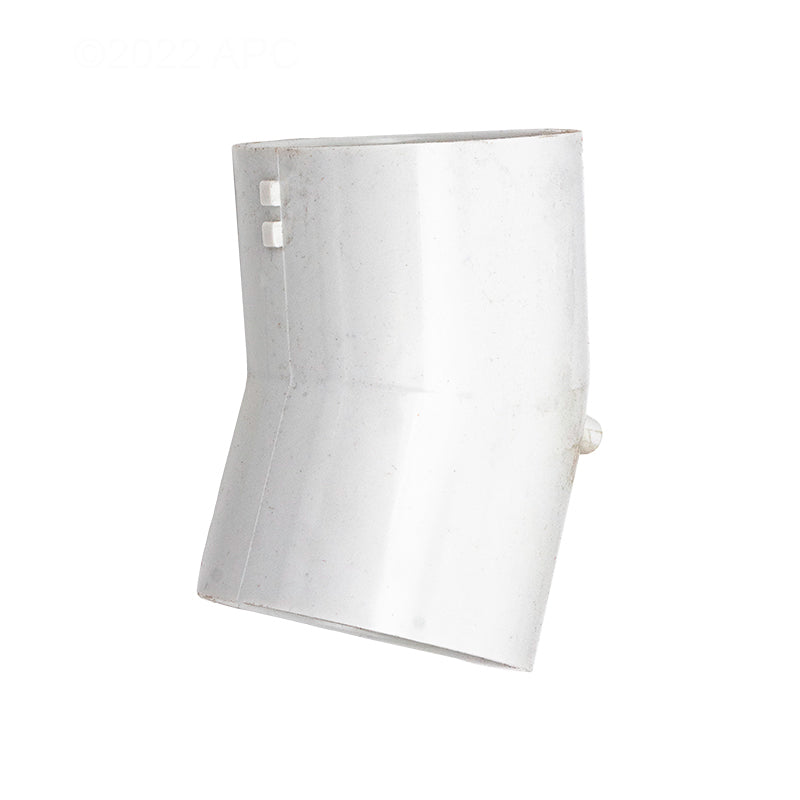 Westlake Pipe & Fittings Elbow, 2" Socket White PVC Schedule 40 22-1/2 Degree - 465020