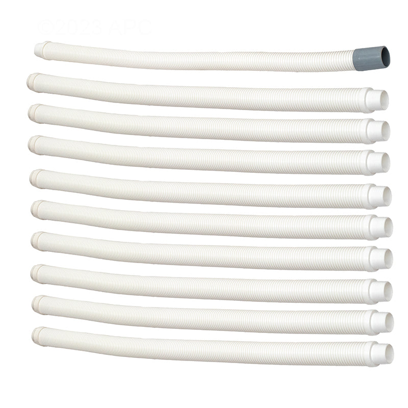 Poolvergnuegen (The Poolcleaner) Hose Kit 1 Leader Hose / 9 Vacuum Hoses (896584000-389) (PVCHK1900WH)