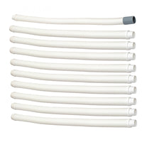 Poolvergnuegen (The Poolcleaner) Hose Kit 1 Leader Hose / 9 Vacuum Hoses (896584000-389) (PVCHK1900WH)