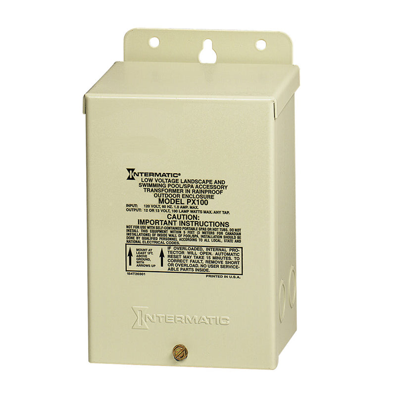 Intermatic Transformer 100 Watt 120 to 12V - PX100