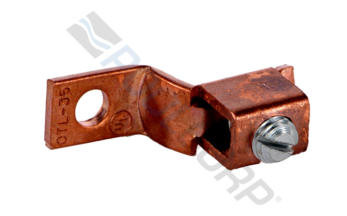 #14-4 CMI Copper Non-Direct Burial Bond Lug 35 Brass Bonding Lug Solderless De704