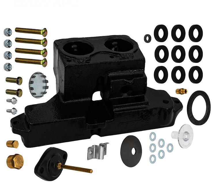 Jandy® Series One EPG/EPM Inlet/Outlet Header, 2 in., (1990 - 1992) (R0056400)