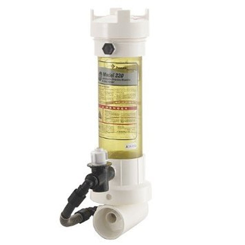 Pentair Rainbow Inline Chemical Feeder - Clear Amber - R171218