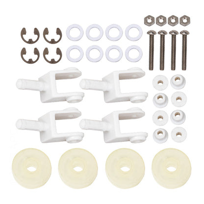 Pentair R201500 #250 Replacement Kit with #177 Wheels & #264 Axle Assembly, #263 Casters & #267 Clips for Vacuums, 4 each Card Bubble Pack