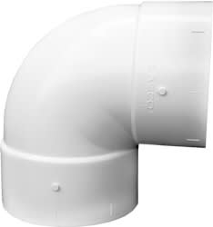 Elbow, 12" Slip x Slip PVC Schedule 40 90 Degree