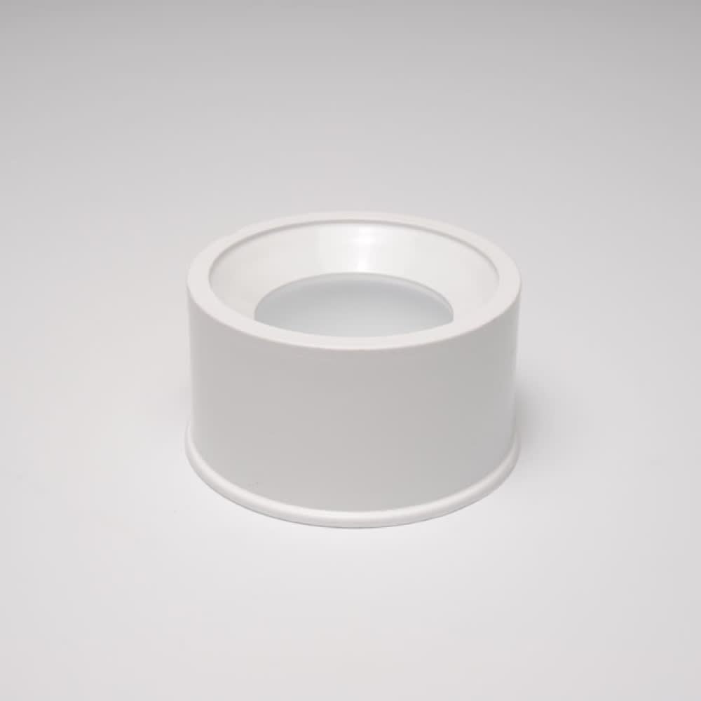 Reducing Bushing, 3 x 2-1/2" Spigot x Slip White PVC Schedule 40