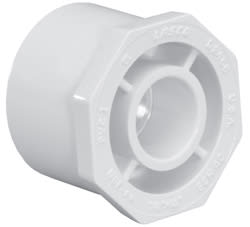 Bushing, 8 x 2" Spigot x Slip PVC Schedule 40