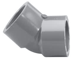 Elbow, 8" Slip PVC Schedule 80 45 Degree