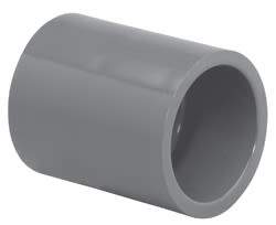 Coupling, 4" Slip Gray PVC Schedule 80