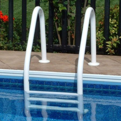 Saftron 3 Tread In-Ground Ladder Gray | P-324-L3-G
