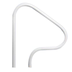 Saftron Return To Deck 3 Bend Taupe W/Holes  | P-326-Rtd-T