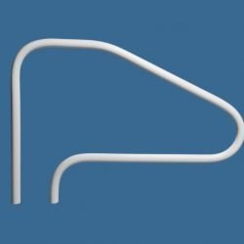 Saftron Classic Figure 4 Style Four Bend Return To Deck. Includes Escutcheons Gray | Rtd-448-G