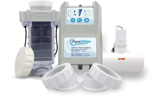 AQUACOMFORT WATER GROUP INC SALT CHLORINE GENERATOR 32K GAL PURECHLOR | CLG132A