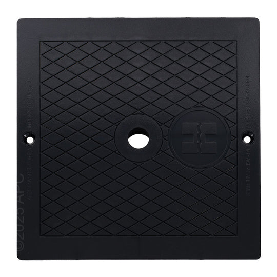 Hayward Cover Square, Deck Plate (black) - SPX1082EBLK