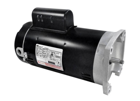 A.O. Smith Square Flange Motor, Full Rated, 0.75 HP, 1.65 SF, 115/230v (SQ1072)