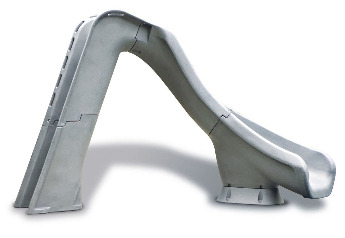 SR Smith Typhoon Pool Slide, Right Turn, Gray | 670-209-58124