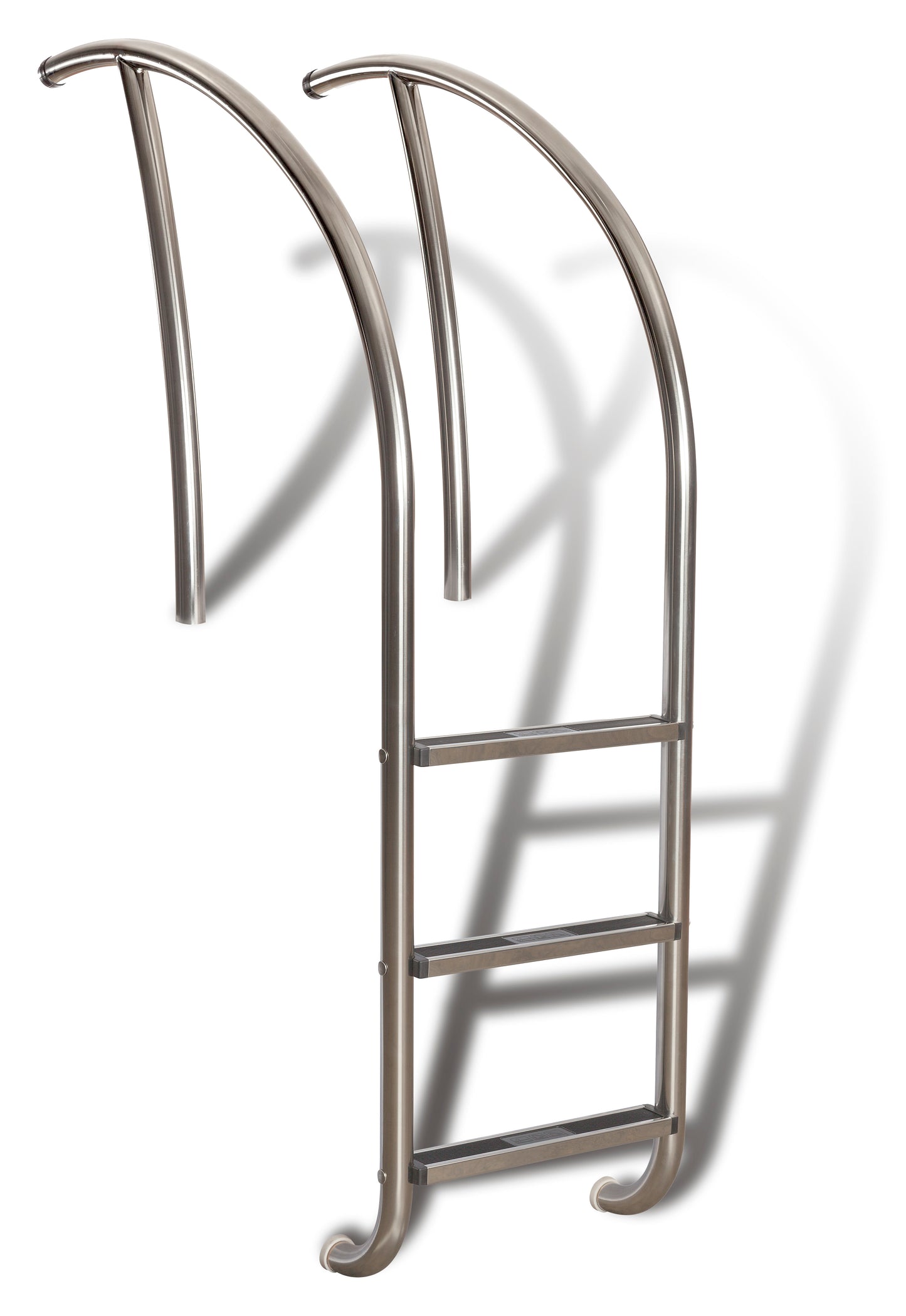 SR Smith 3 Tread Artisan Series Ladder Stainless Tread Marine Grade 316L Stainless .065 | ART-1003-MG