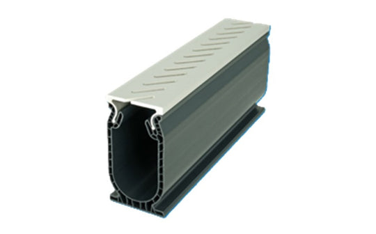 Stegmeier Treadmaster Deck Drain 10' Aluminum Clear - ALD-C