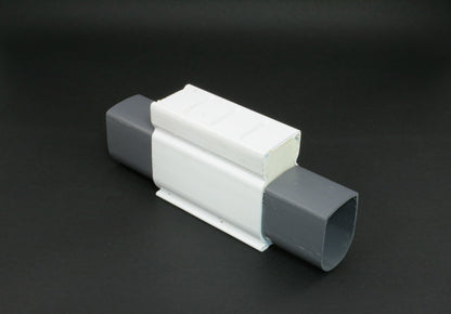 Stegmeier Deck Drain Clean Out White - DCOW