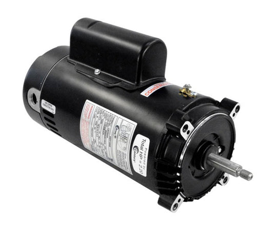 A.O. Smith C-Framed Threaded Shaft Motor 1.5 HP 2 Speed STS1152R