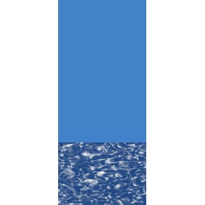 Swimline 15'x30' Oval Swirl Bottom Overlap AG Liner 48"-52" Wall | LI1530SB