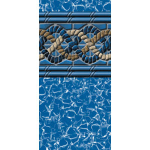 Swimline 27' Round Mystri Gold Unibead A/G Liner 54" Wall | LI2754MGU25