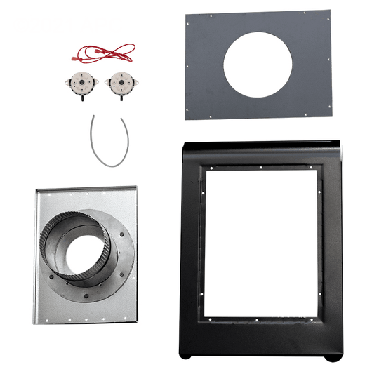 Hayward Universal H Heater Indoor Vent Adapter Kit, Negative-Pressure, for 150FD (UHXNEGVT11506)