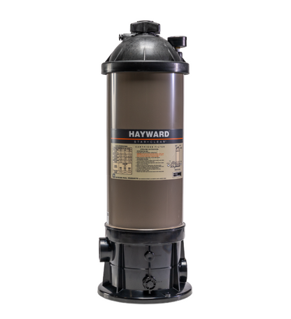 Hayward Star-Clear™ W3C500 50 SqFt Cartridge Filter 50 gpm. Star-Clear™ cartridge filters provide crystal clear water and have extra cleaning capacity to accommodate pools and spas of all types and sizes. For replacement or new pool installations, Star-Clear sets the standard of excellence and value.