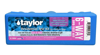 Taylor 6-Way Trouble-Shooter DPD Test Kit | K-1004-6
