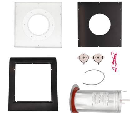 Hayward Universal H Heater Indoor Vent Adapter Kit, Positive-Pressure, for 200FD (UHXPOSHZ12001) - Now (UHXPOSHZ12006)