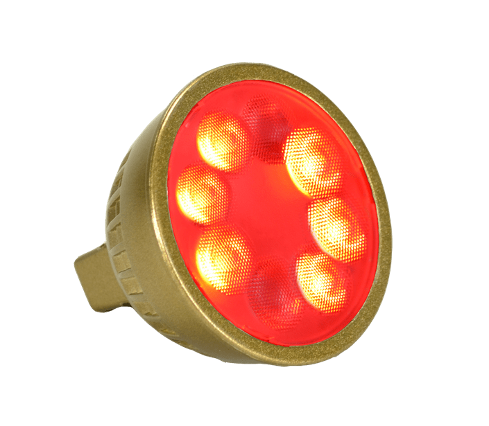 Mr16 Extra Wide LED 6 W 12 VAC 2700 K |  LED-5W-BM6F-RGB27