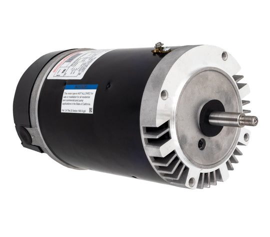 Century® USN1202 Replacement Pool and Spa Pump Motor; 2 HP, 3450 RPM, 115/208-230 V, 56J, Threaded Shaft