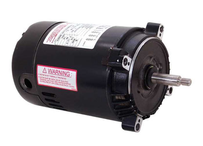 A.O. Smith C-Frame Threaded Shaft Motor, Up Rated, 1.5 HP, 1.00 SF, 115/230v (UST1152)