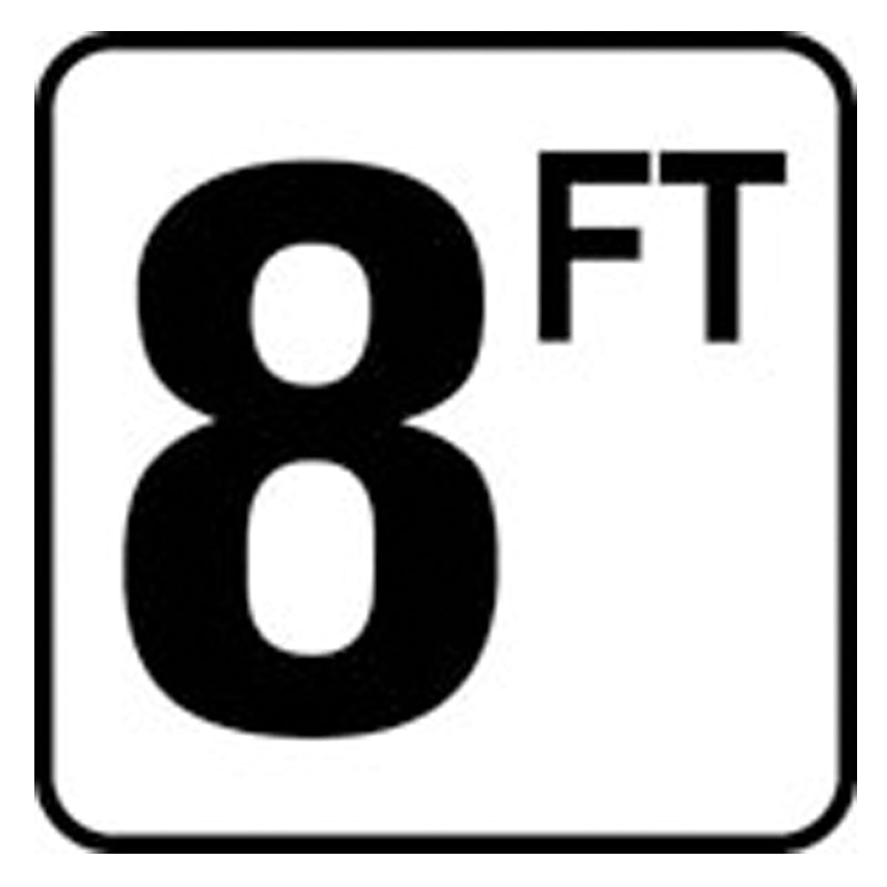 Inlays 8Ft Vinyl Depth Marker - V620080