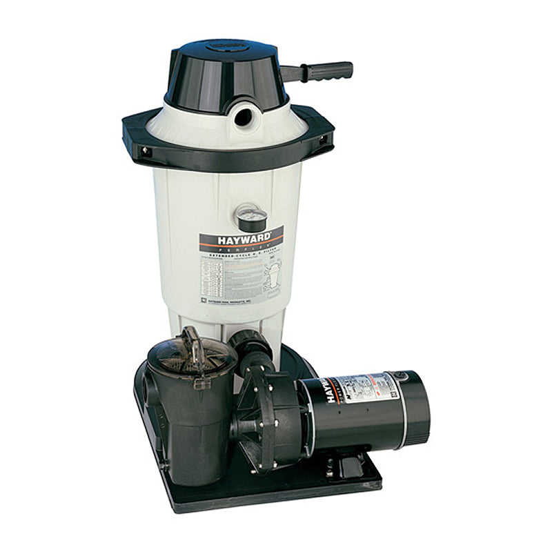 Hayward Perflex 1 HP Filter System w/ Base & Hose Kit - W3EC40C92S