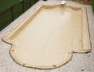 Armor Kote 20 Yr Winter Cover, rect. Pool Size 16x32 ft., Cover Size 21x37 ft., Tan (WC9944)