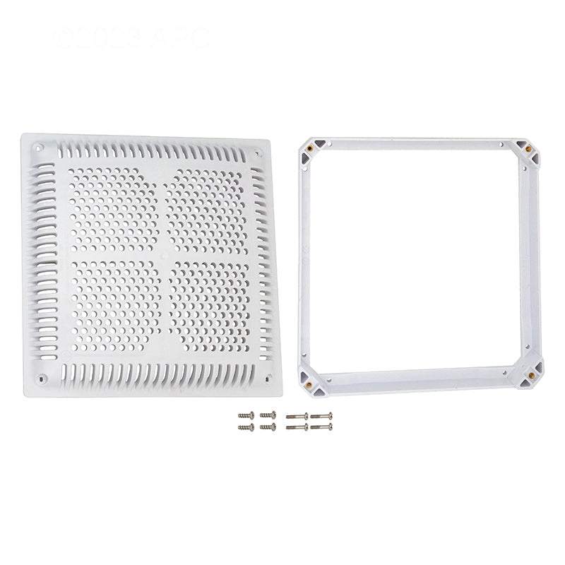 Hayward 12" x 12" High Flow Grate w/ Inner Frame - WGX1032BHF2