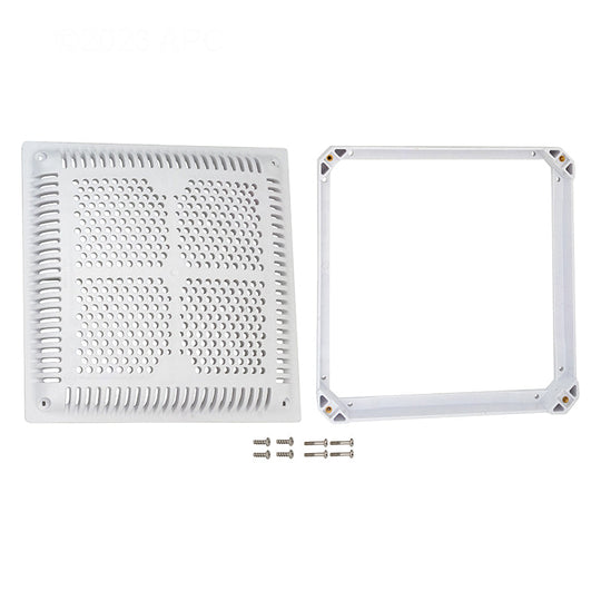 Hayward 12" x 12" High Flow Grate w/ Inner Frame - WGX1032BHF2