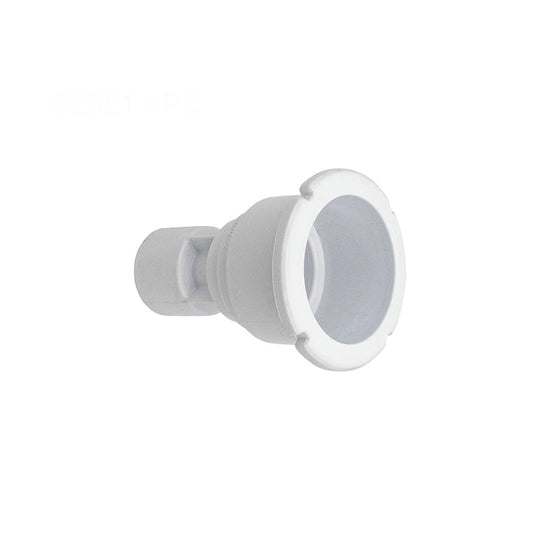 Waterway Poly Storm Thread-in Wall Fitting, White, Gunite - 215-1390