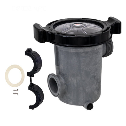 Waterway Pump Trap Assembly, 2" x 2", w/Self Lock Lid, 6" - 310-6600