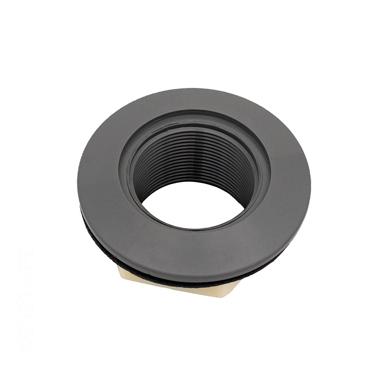 Waterway Return Wall Fitting Assembly 1.5"FPT Gray - 400-9177