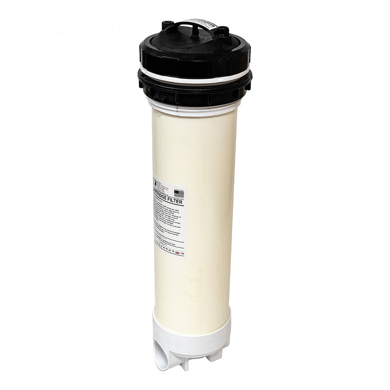 Waterway 502-7510 75 SqFt Top-Load Extended Cartridge Filter with Bypass Valve and 2" Slip