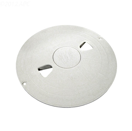 Waterway 9-7/8" Round Renegade Skimmer Lid & Mounting Ring Assembly, White - 5 40-6470WW
