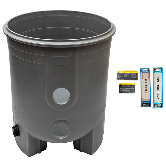 Waterway Crystal Water 550-4407 Filter Body with Labels