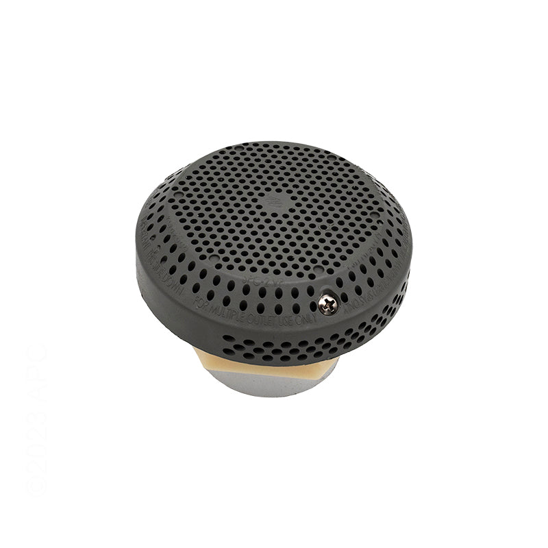 Waterway Hiflo Suction, 11/2"Hex Vgb2008 Gray Suction Fitting 1-1/2In Gray Vgb Approved - 640-3257V