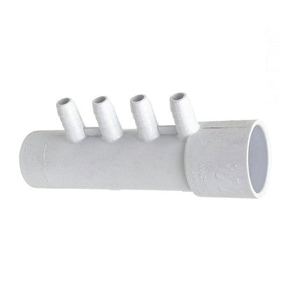 Waterway Manifold 1"S X 1"Spg X (4) 3/8"Rb (Bag) - 672-0400B