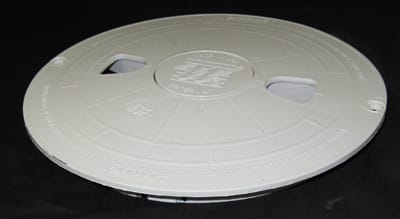 Waterway 9-7/8" Round Renegade Skimmer Lid & Mounting Ring Assembly, White |5 40-6470WW